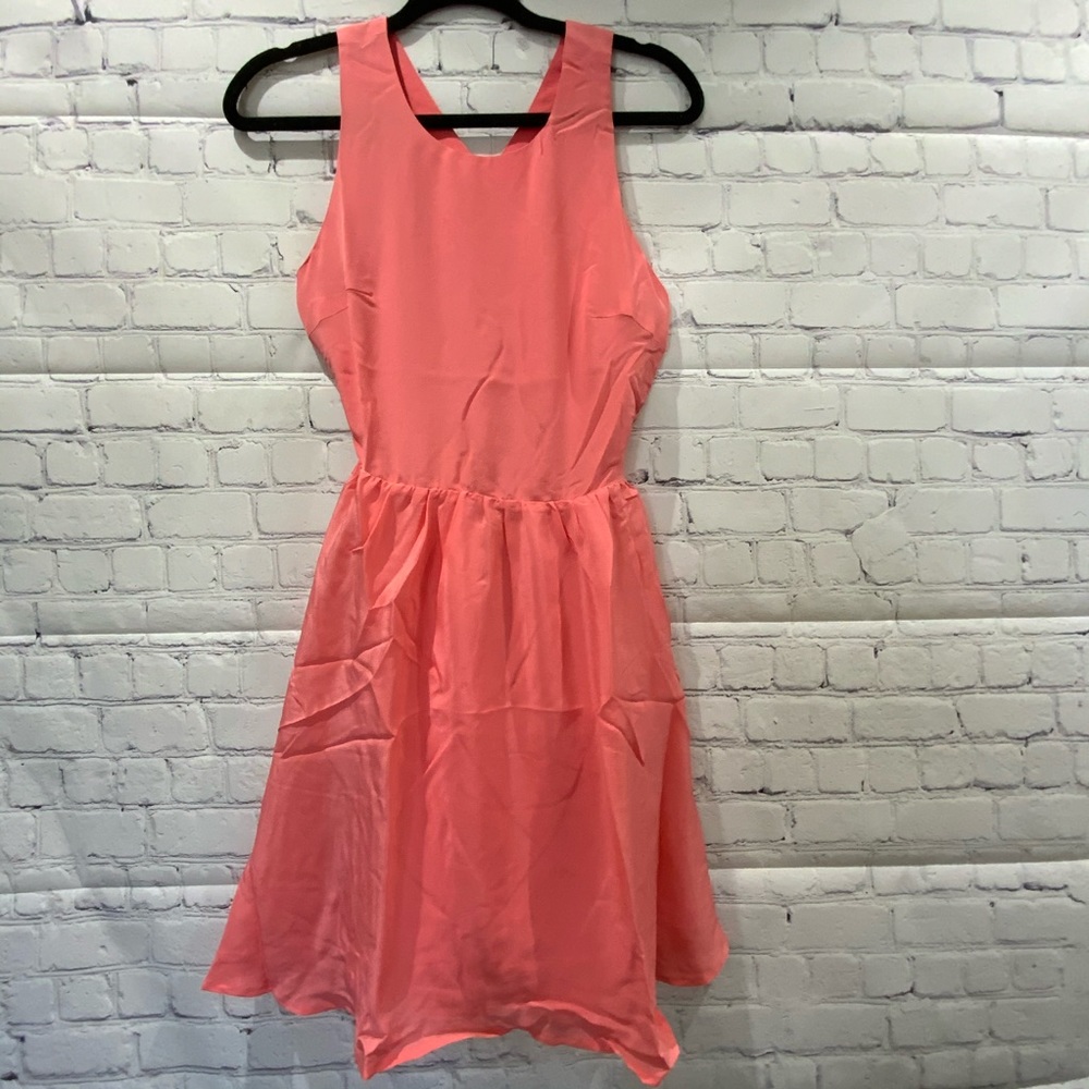 Line & Dot Revolve Bitter Sweet Silk Dress small